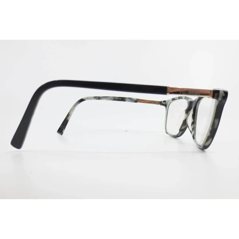 Flower by Drew Barrymore 6015 001 Black Grey Marble Eyeglasses Frames 53-18-140
